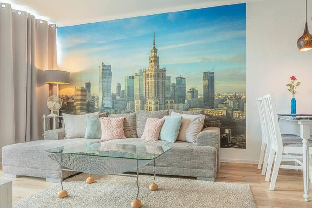 City Center-Comfortable And Stylish Apartment- P2 Варшава Екстер'єр фото